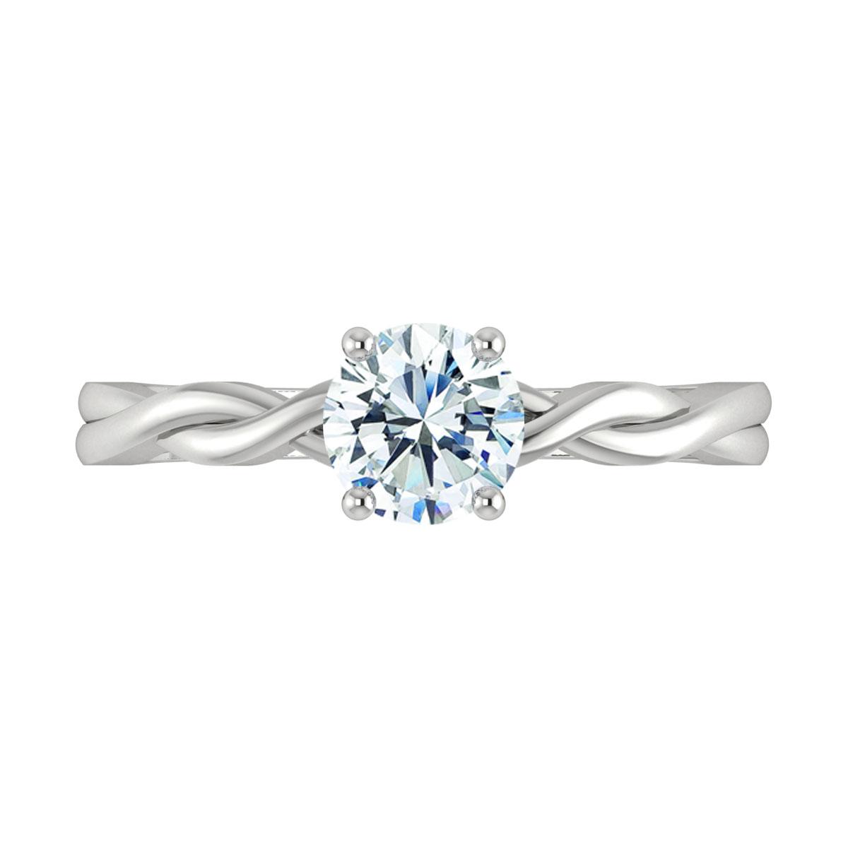 Kristina in 18k White Gold — view 5