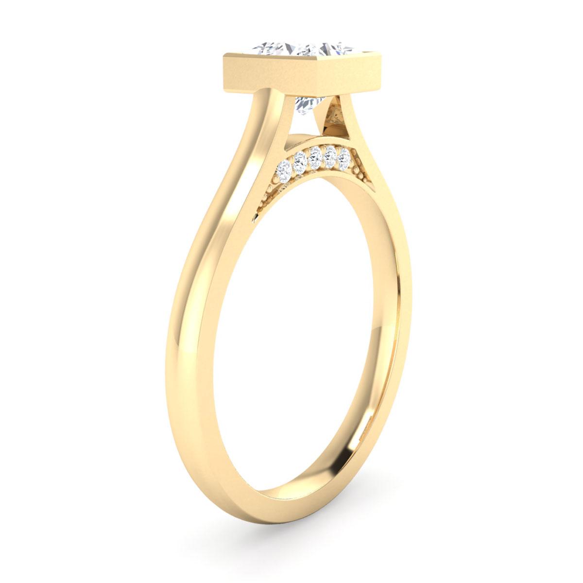 Leda in 18k Yellow Gold — view 3