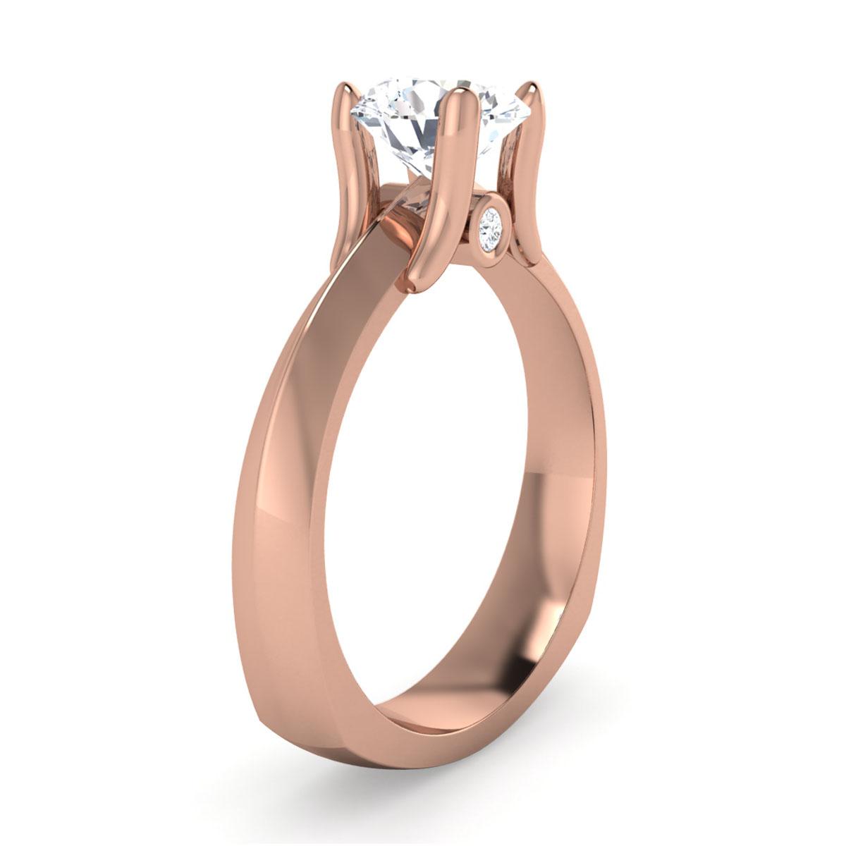 Lilah in 18k Rose Gold — view 3