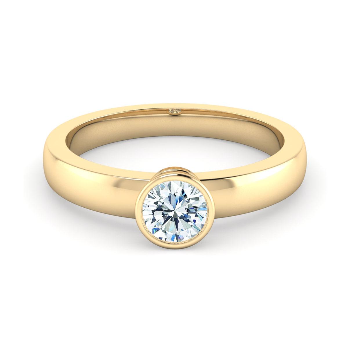 Liz in 18k Yellow Gold