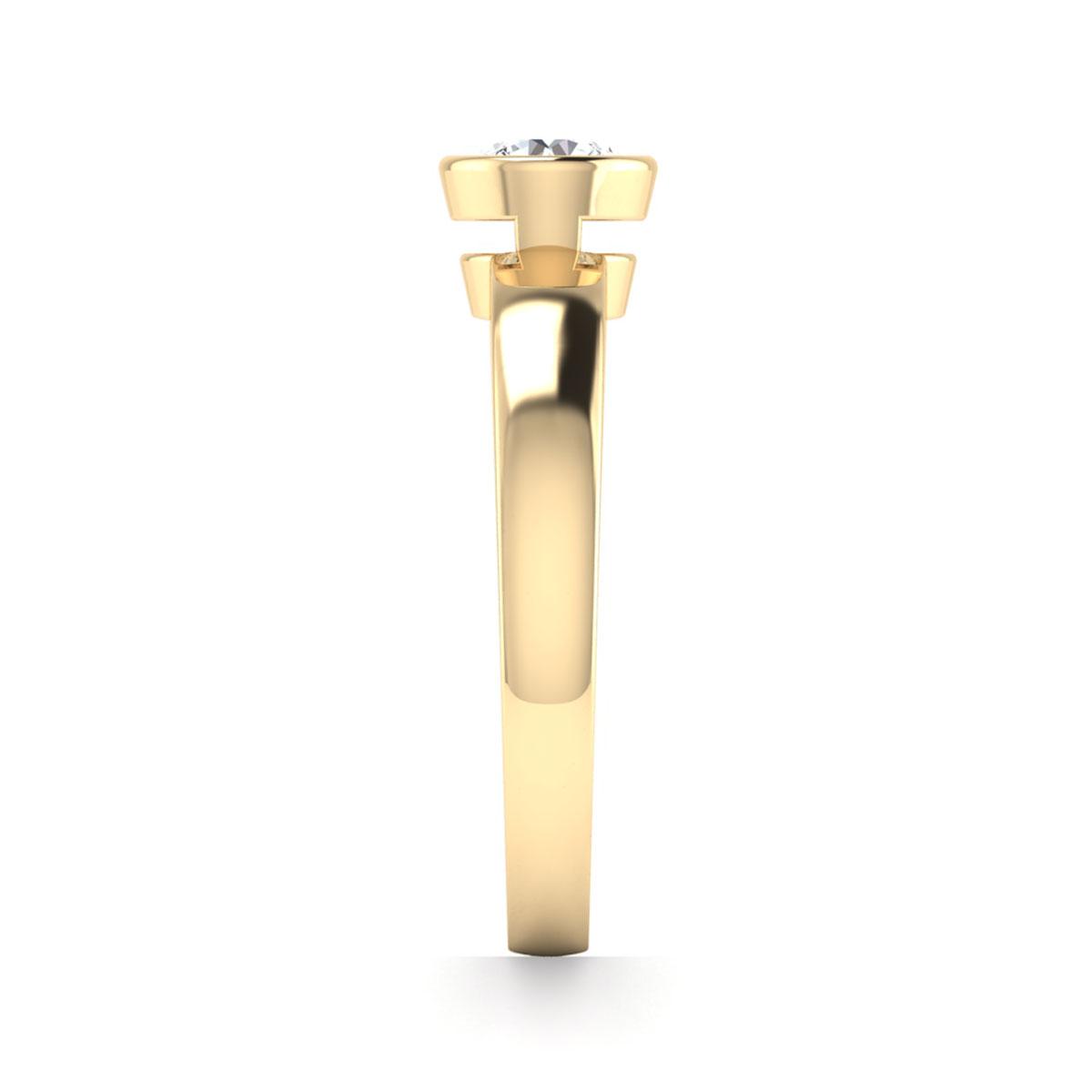 Liz in 18k Yellow Gold — view 4