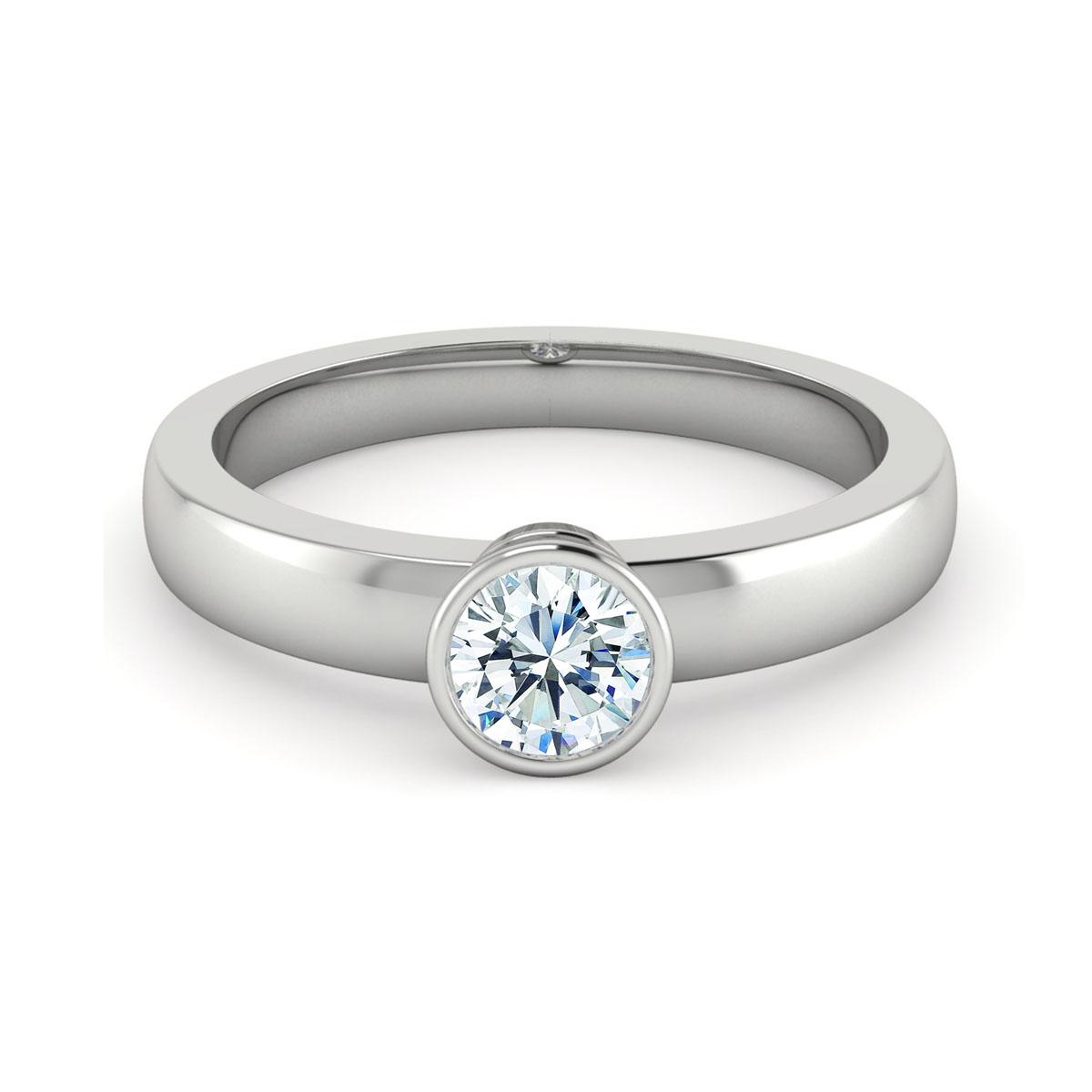 18k White Gold
