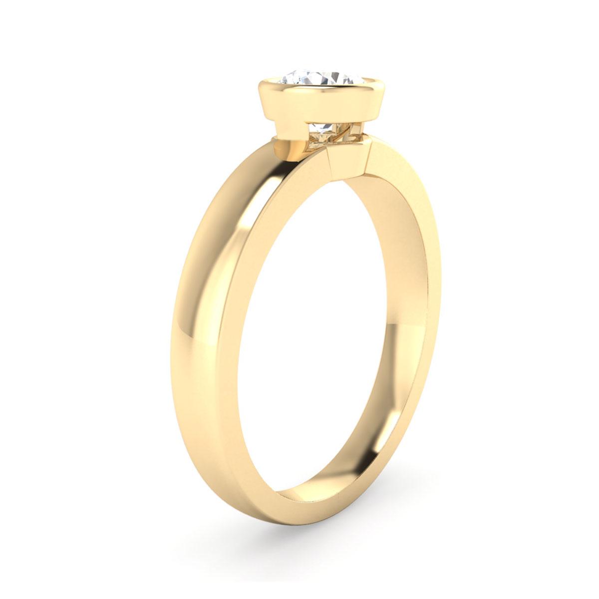 Liz in 18k Yellow Gold — view 3