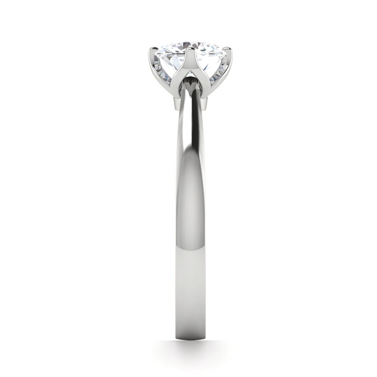 Lucy in 18k White Gold — view 4