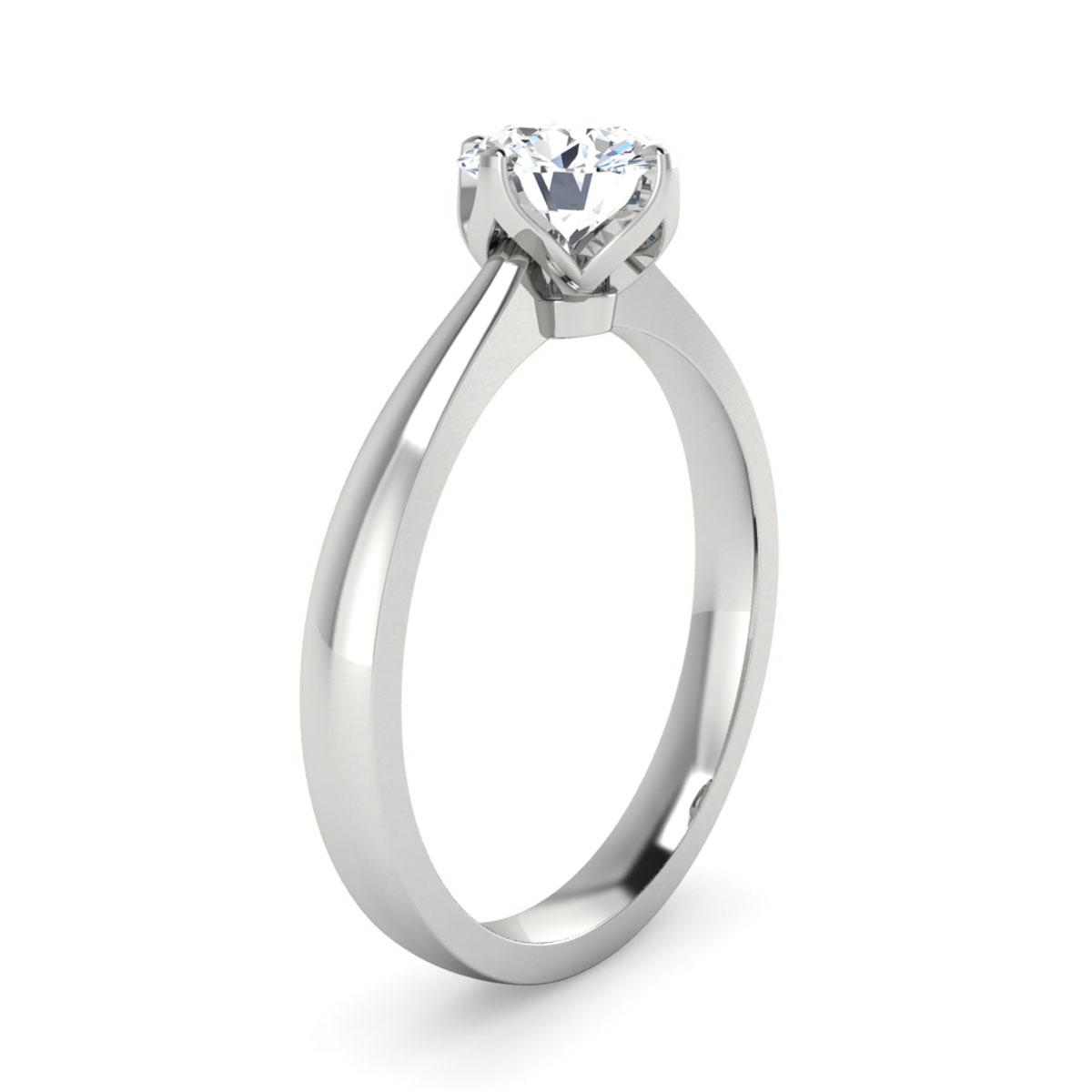 Lucy in 18k White Gold — view 3