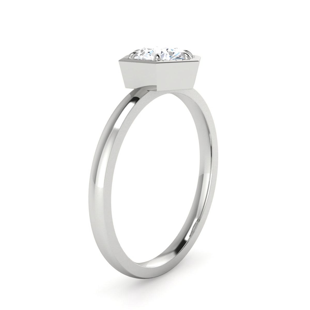 Maisie in 18k White Gold — view 3