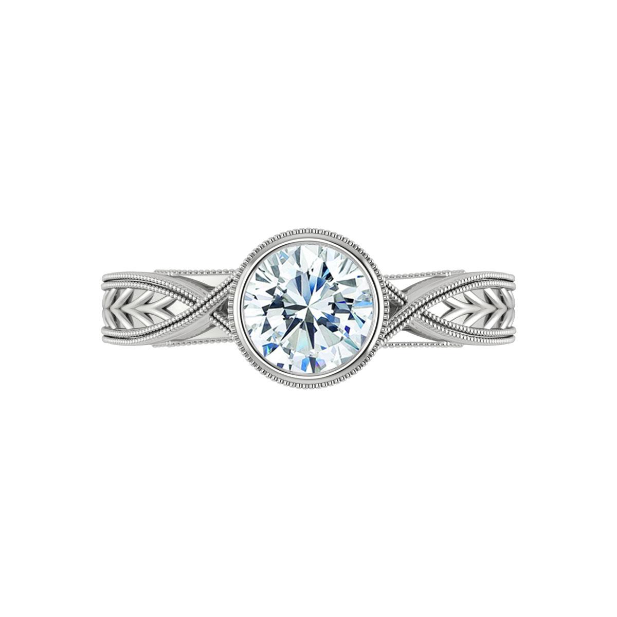 Margaret in 18k White Gold — view 5