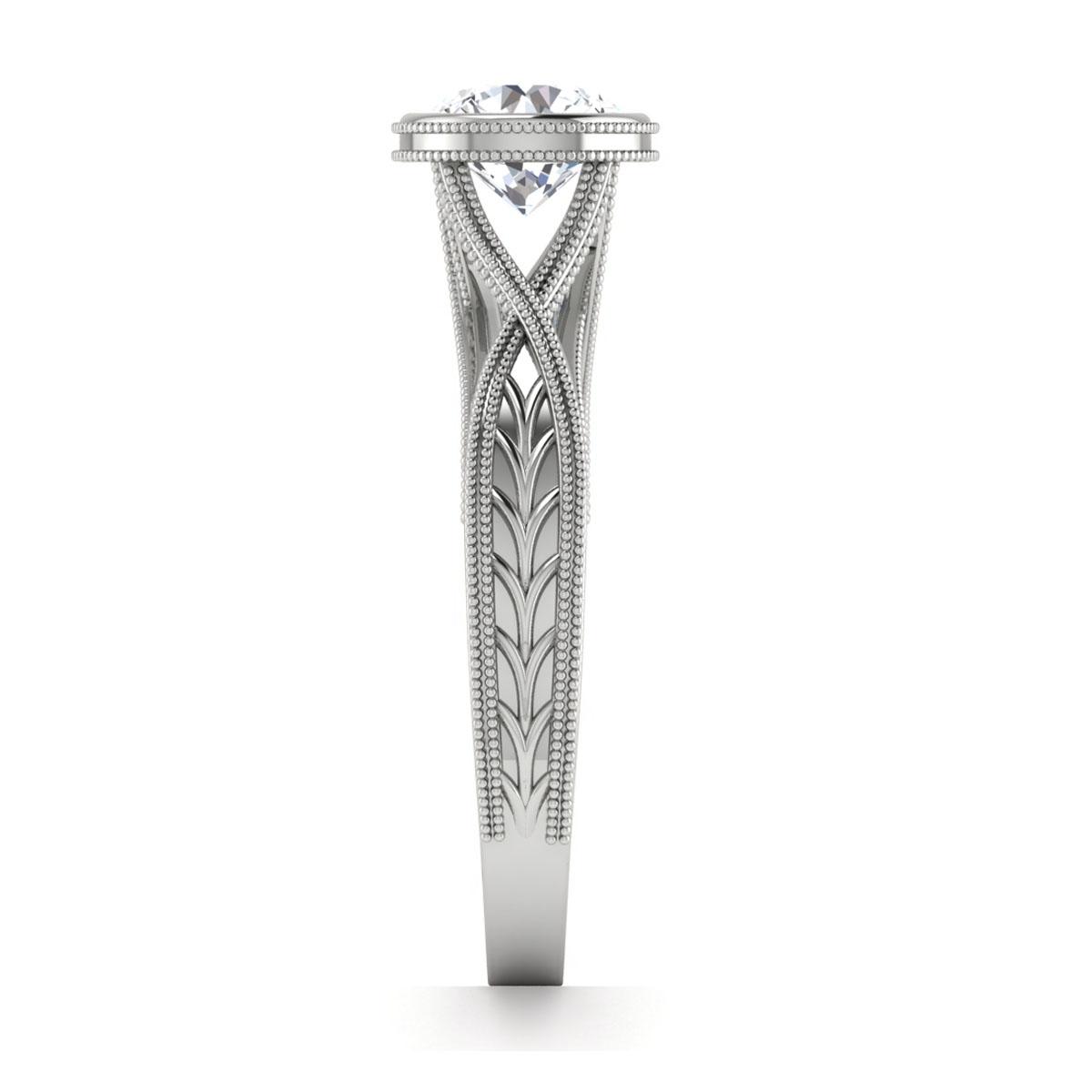 Margaret in 18k White Gold — view 4