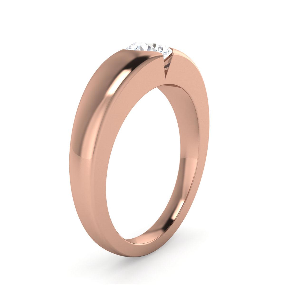 Millie in 18k Rose Gold — view 3