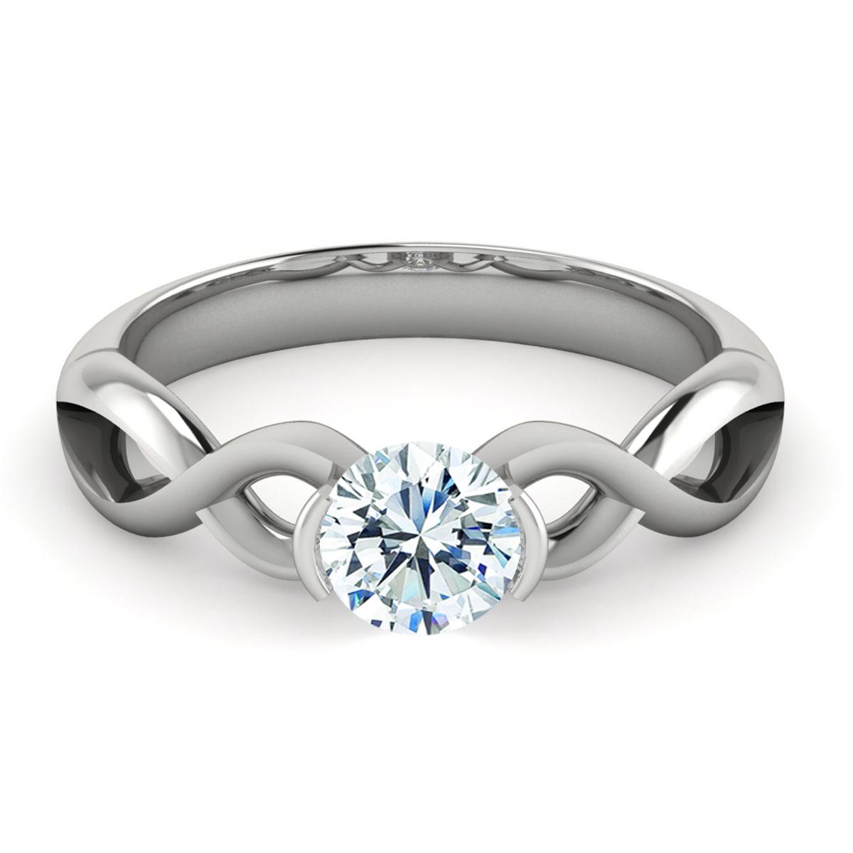 18k White Gold
