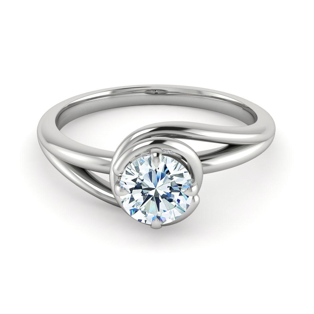 18k White Gold