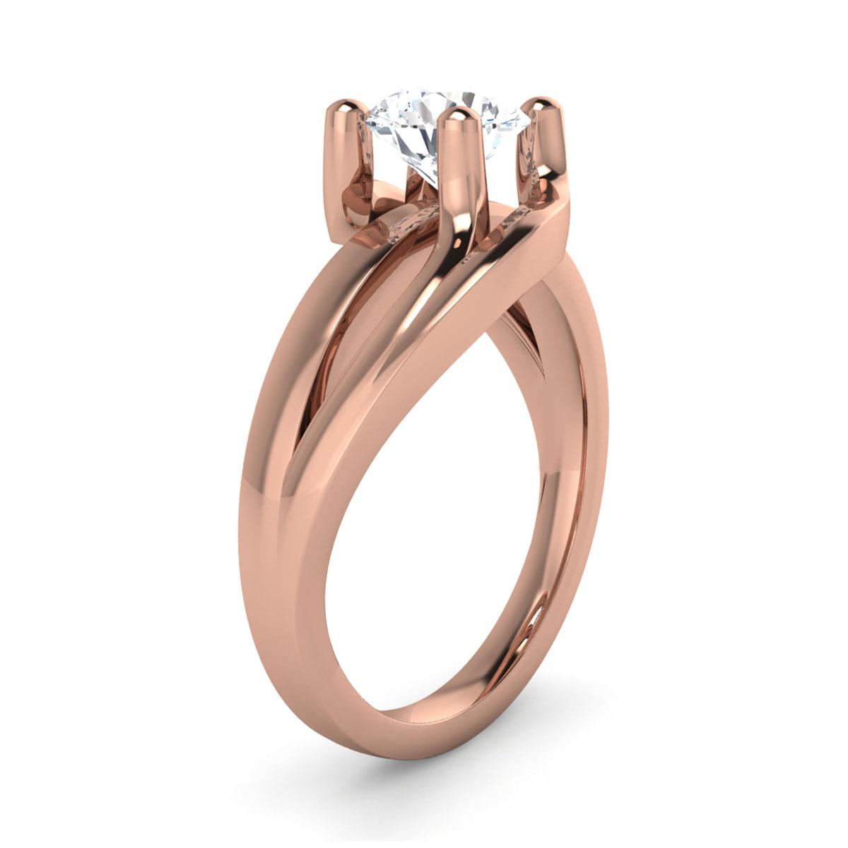 Priya in 18k Rose Gold — view 3