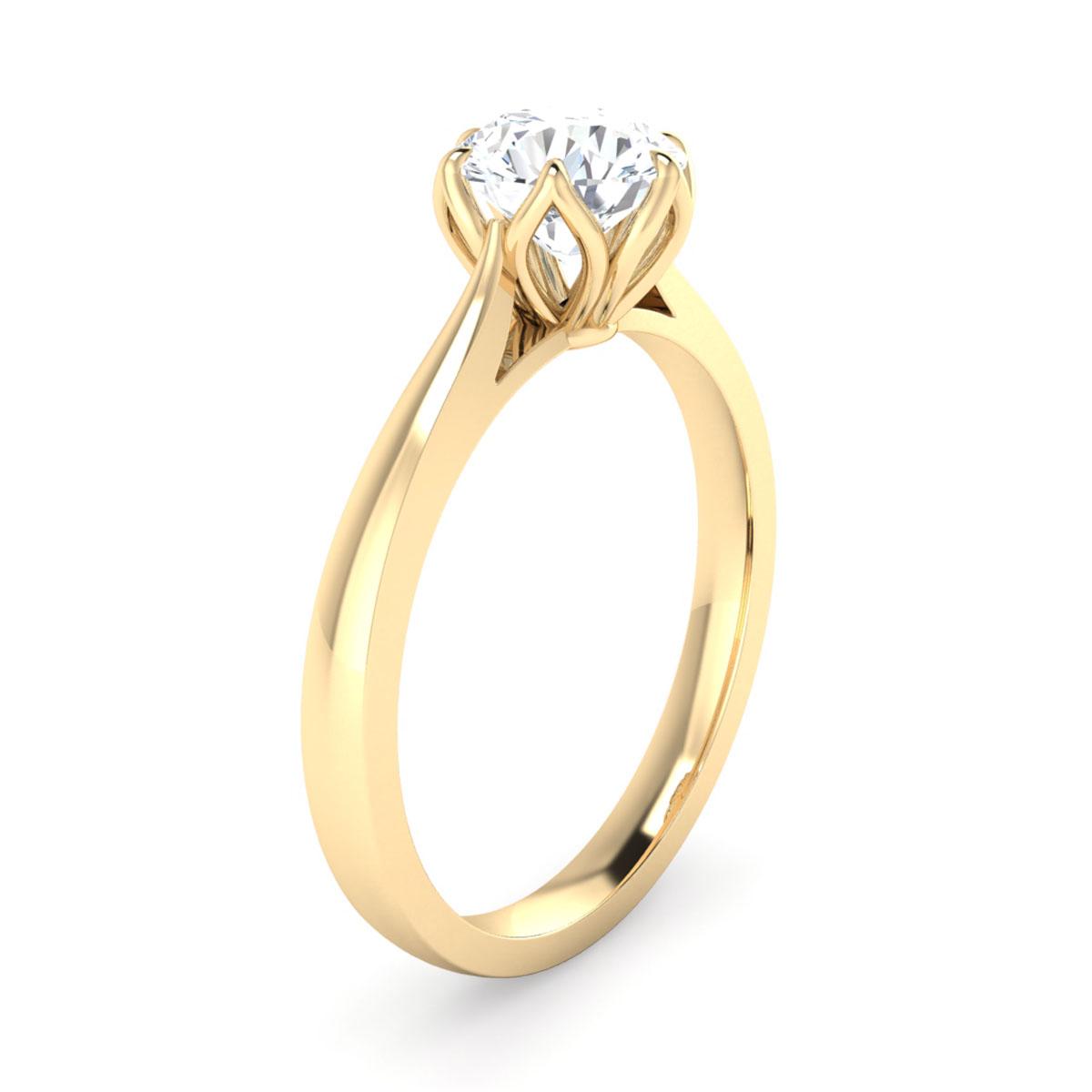 Reet in 18k Yellow Gold — view 3