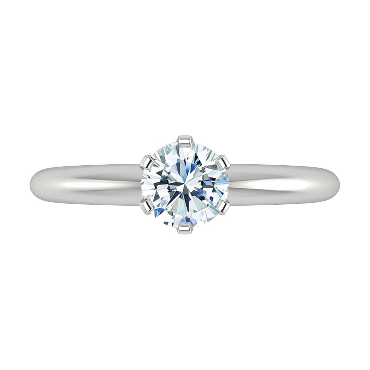 Romance in 18k White Gold — view 5