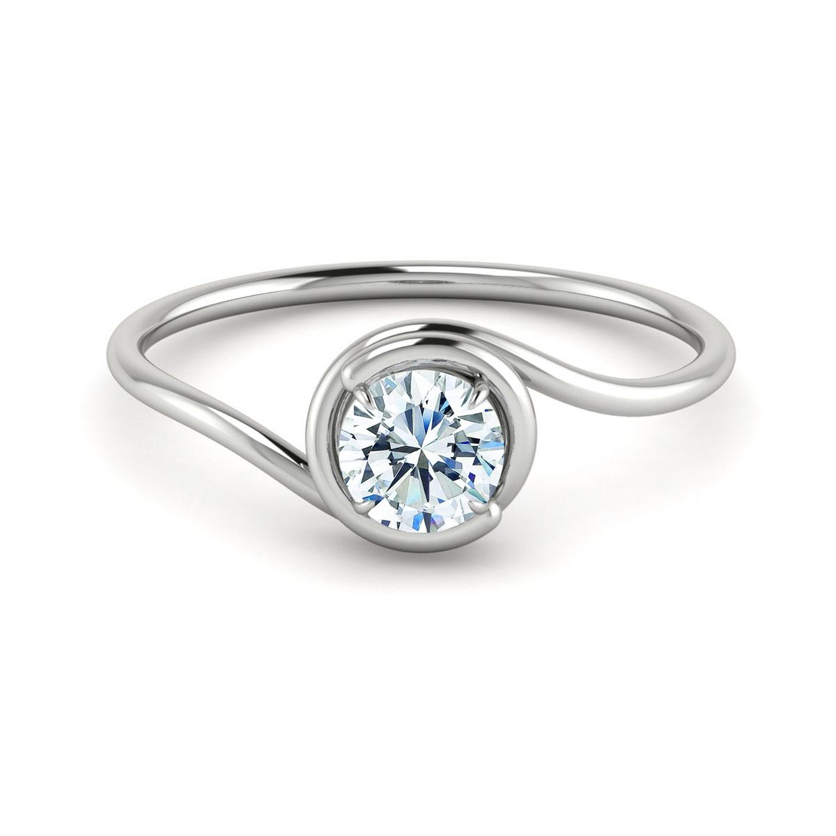 18k White Gold
