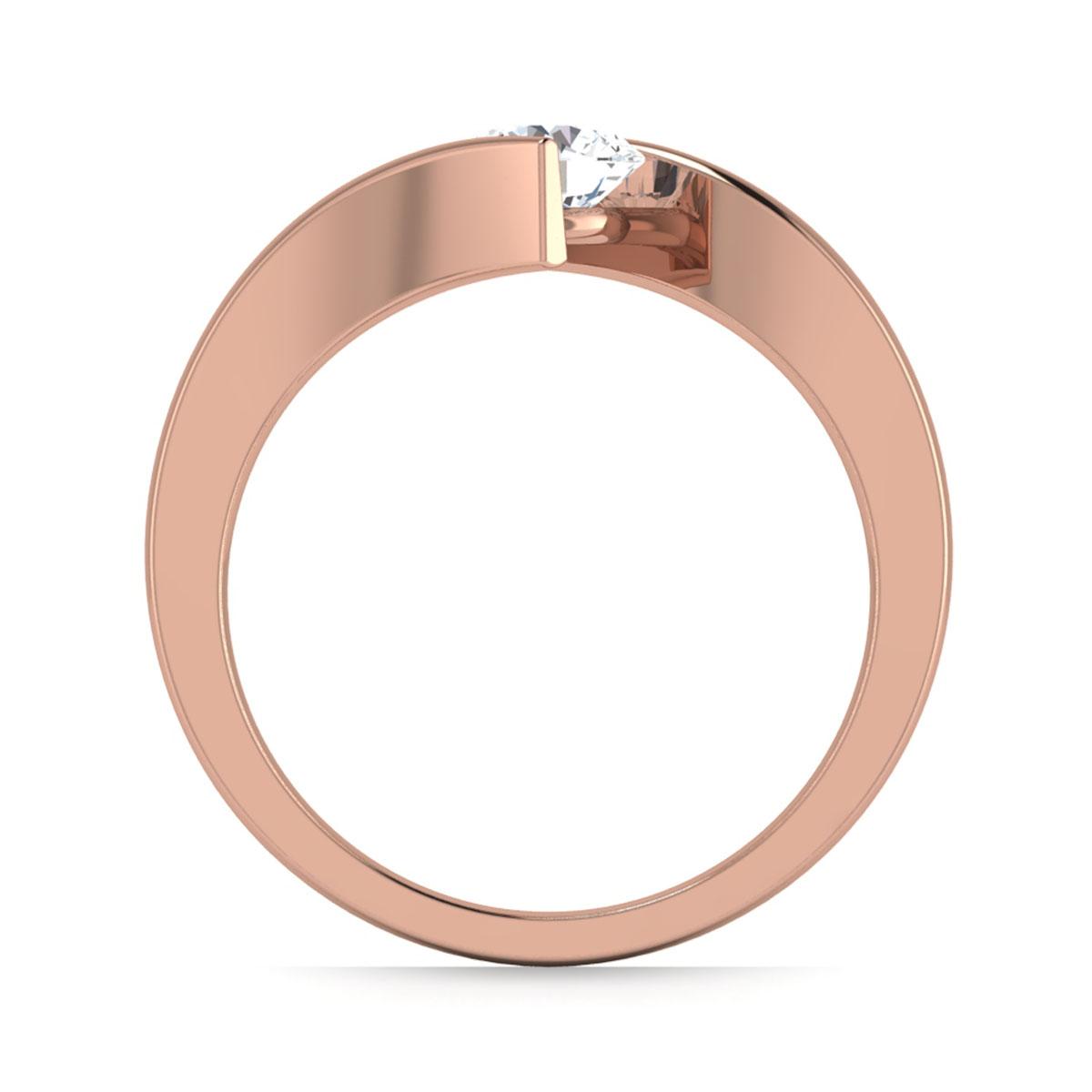 Yumi in 18k Rose Gold — view 2