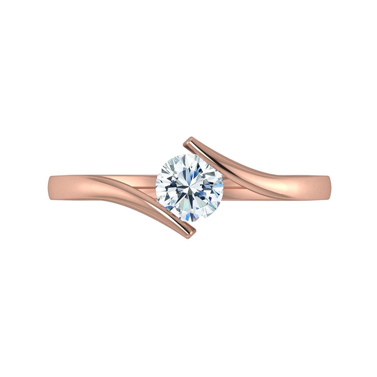 Yumi in 18k Rose Gold — view 5