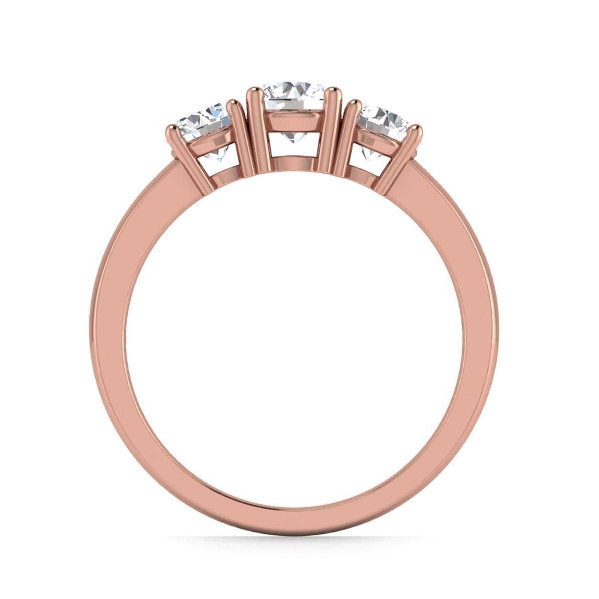 Carmen in 18k Rose Gold — view 2