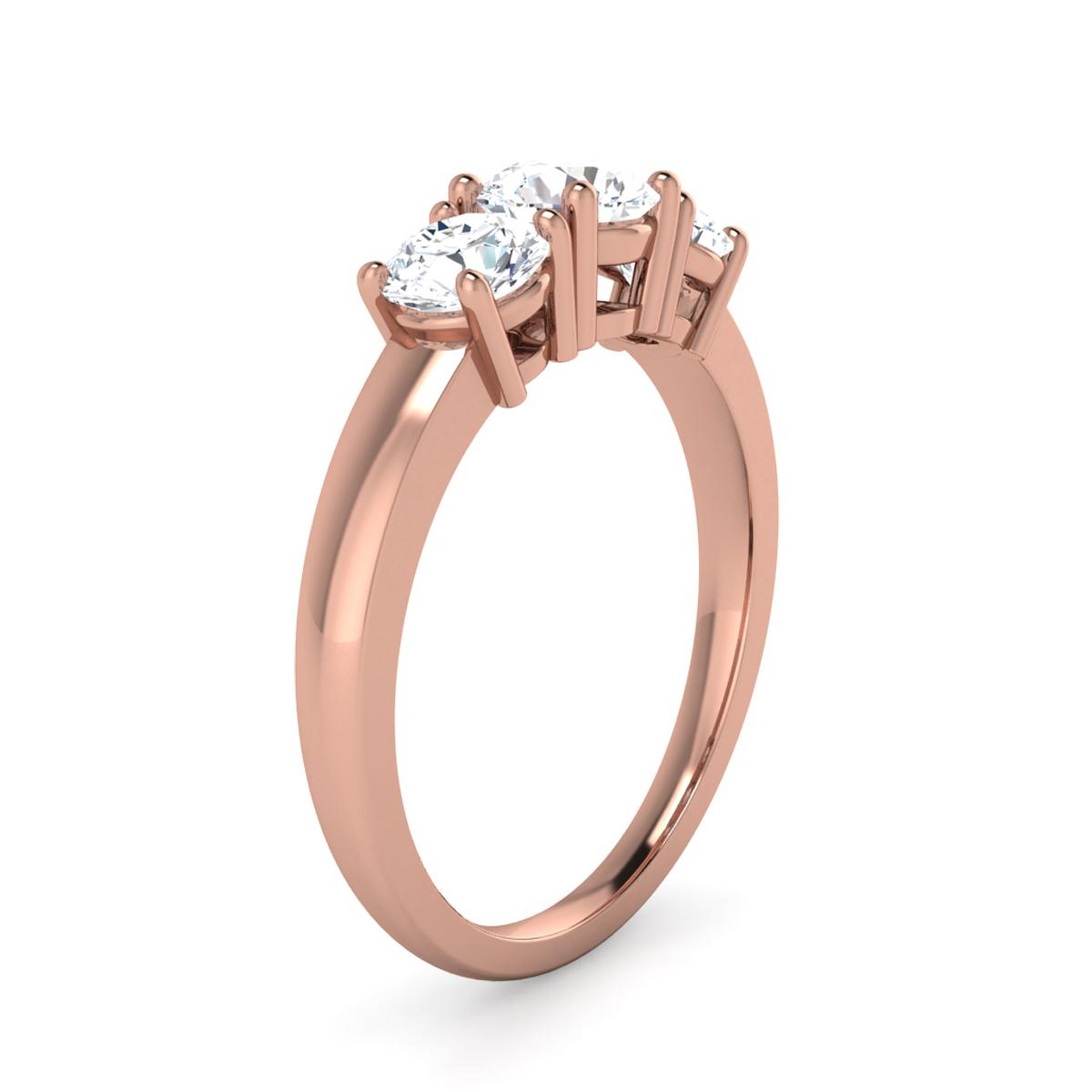 Carmen in 18k Rose Gold — view 3