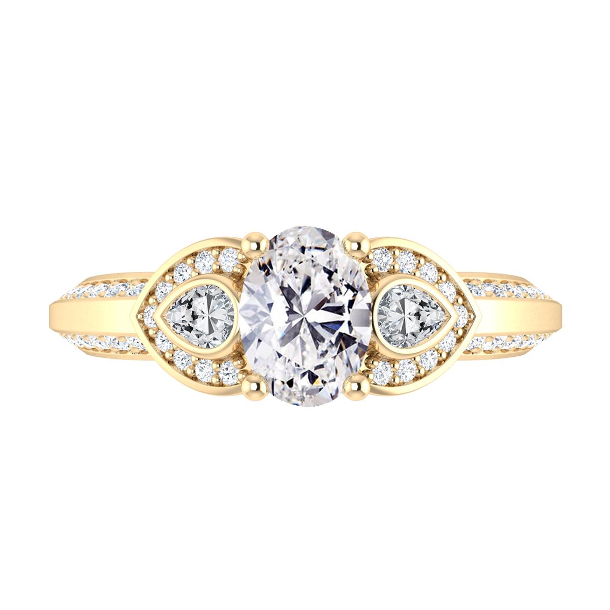 Dale in 18k Yellow Gold — view 5