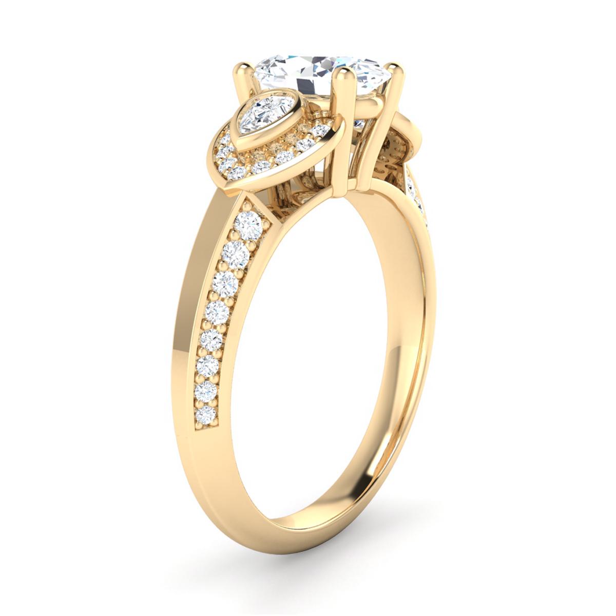 Dale in 18k Yellow Gold — view 3