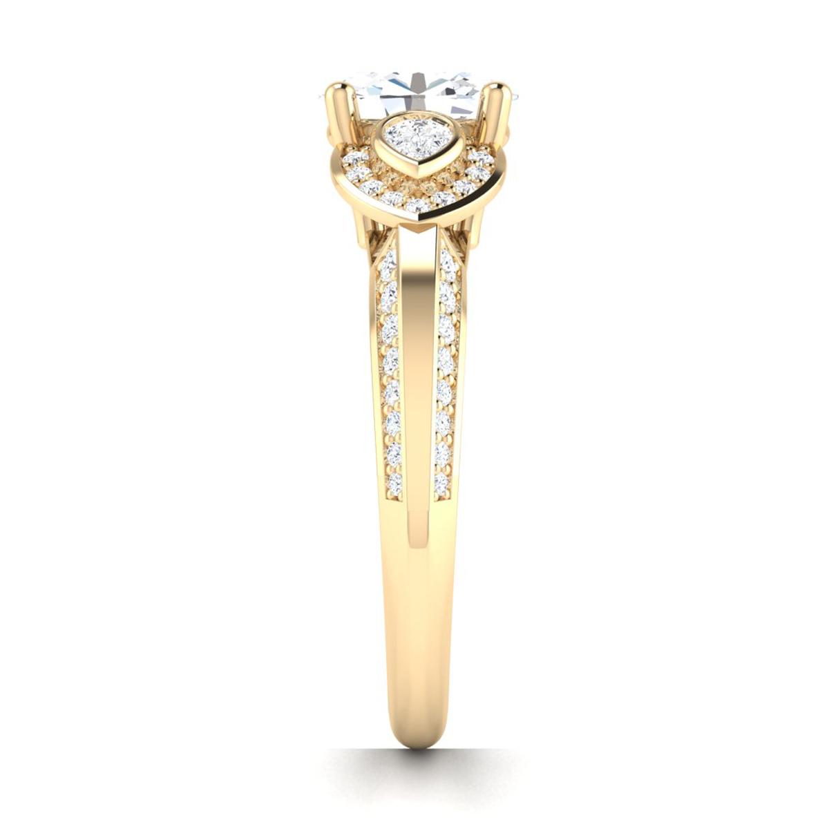 Dale in 18k Yellow Gold — view 4