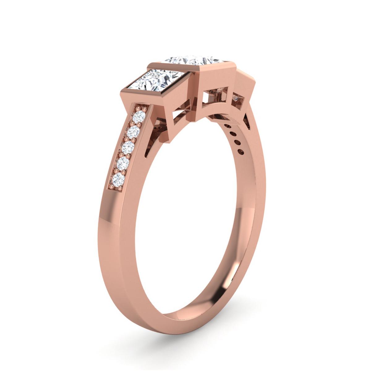 Esme in 18k Rose Gold — view 3