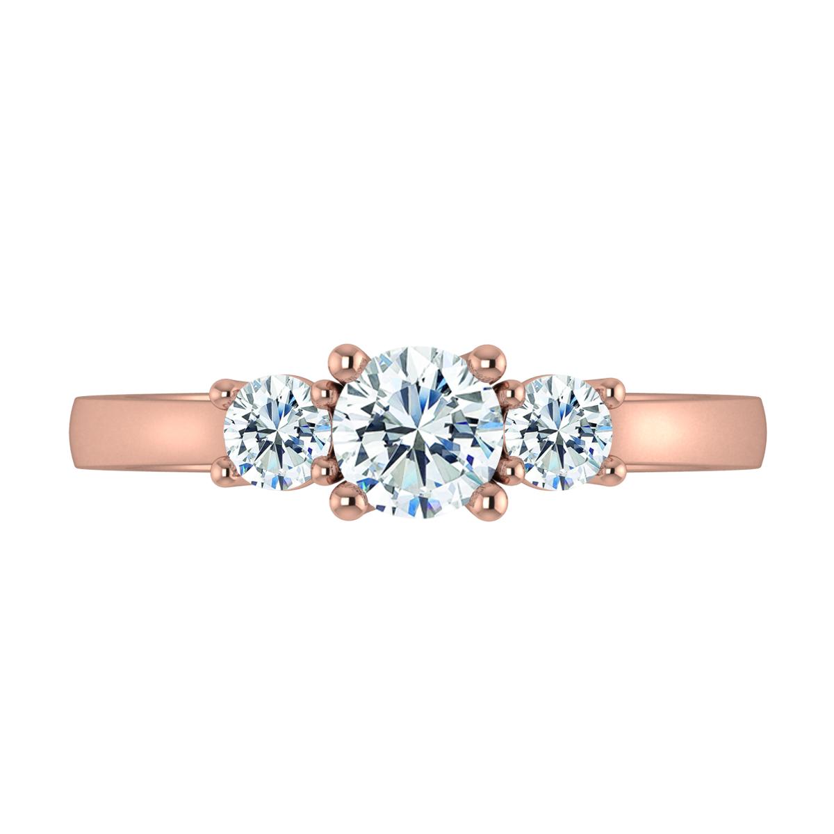 Isabel in 18k Rose Gold — view 5