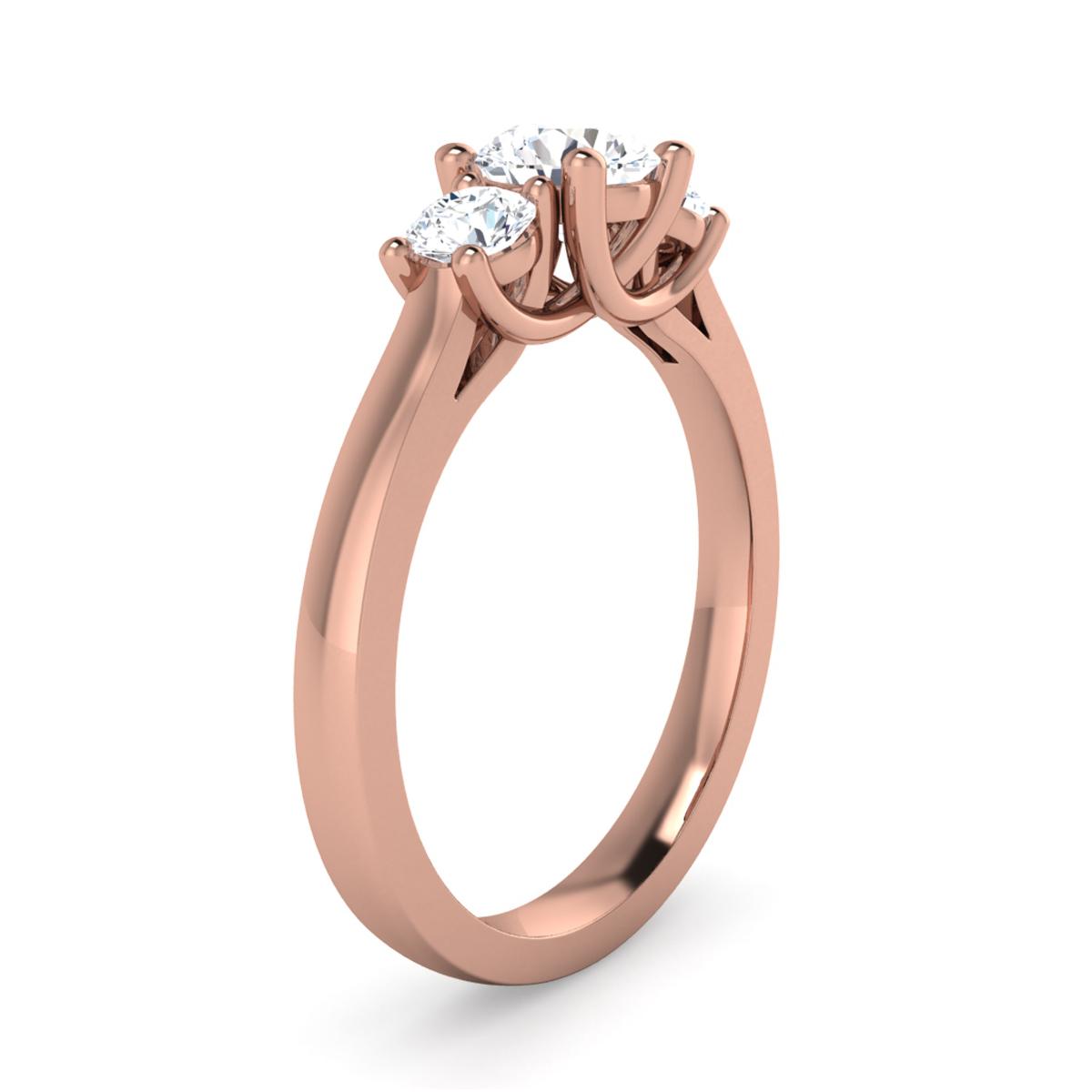 Isabel in 18k Rose Gold — view 3