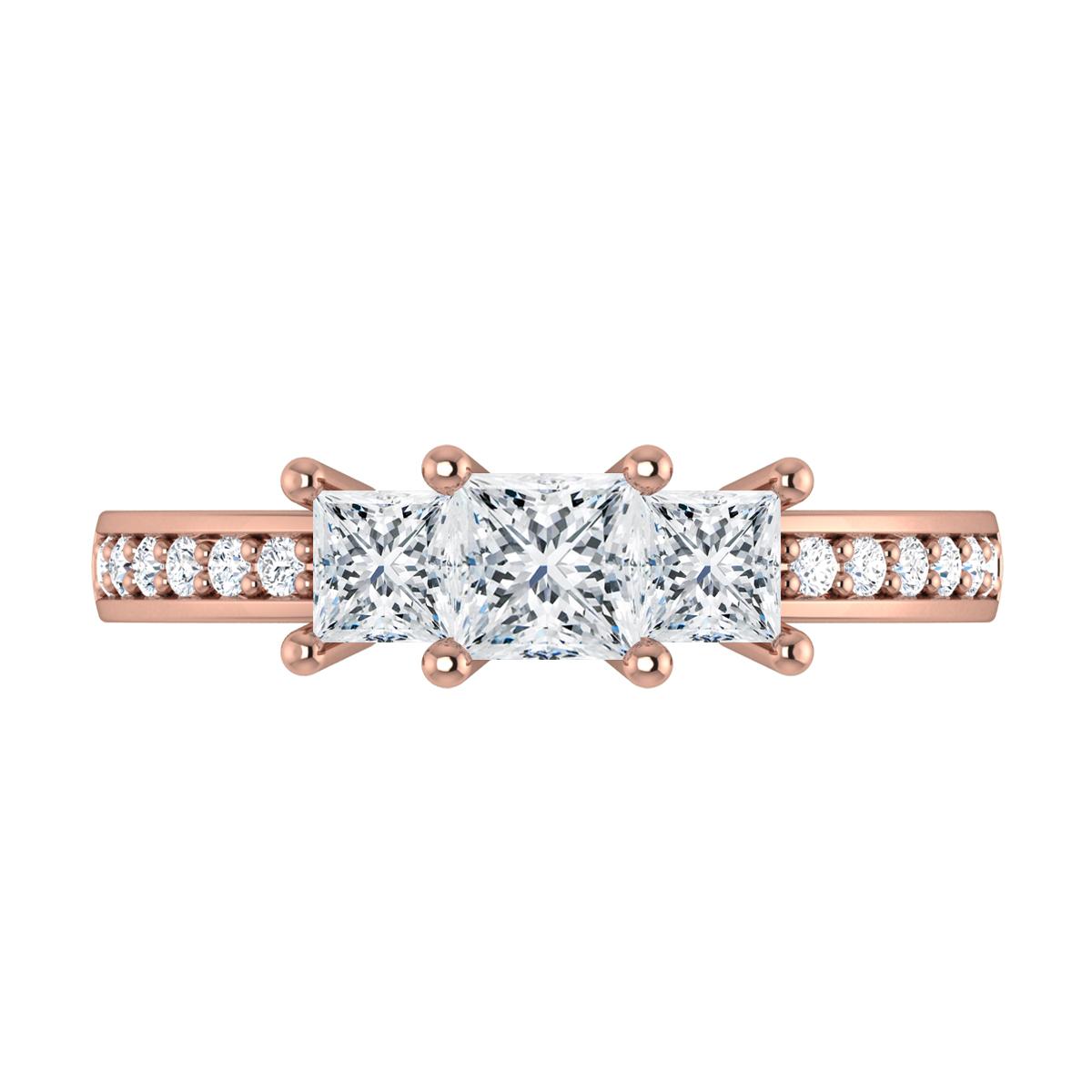Julia in 18k Rose Gold — view 5