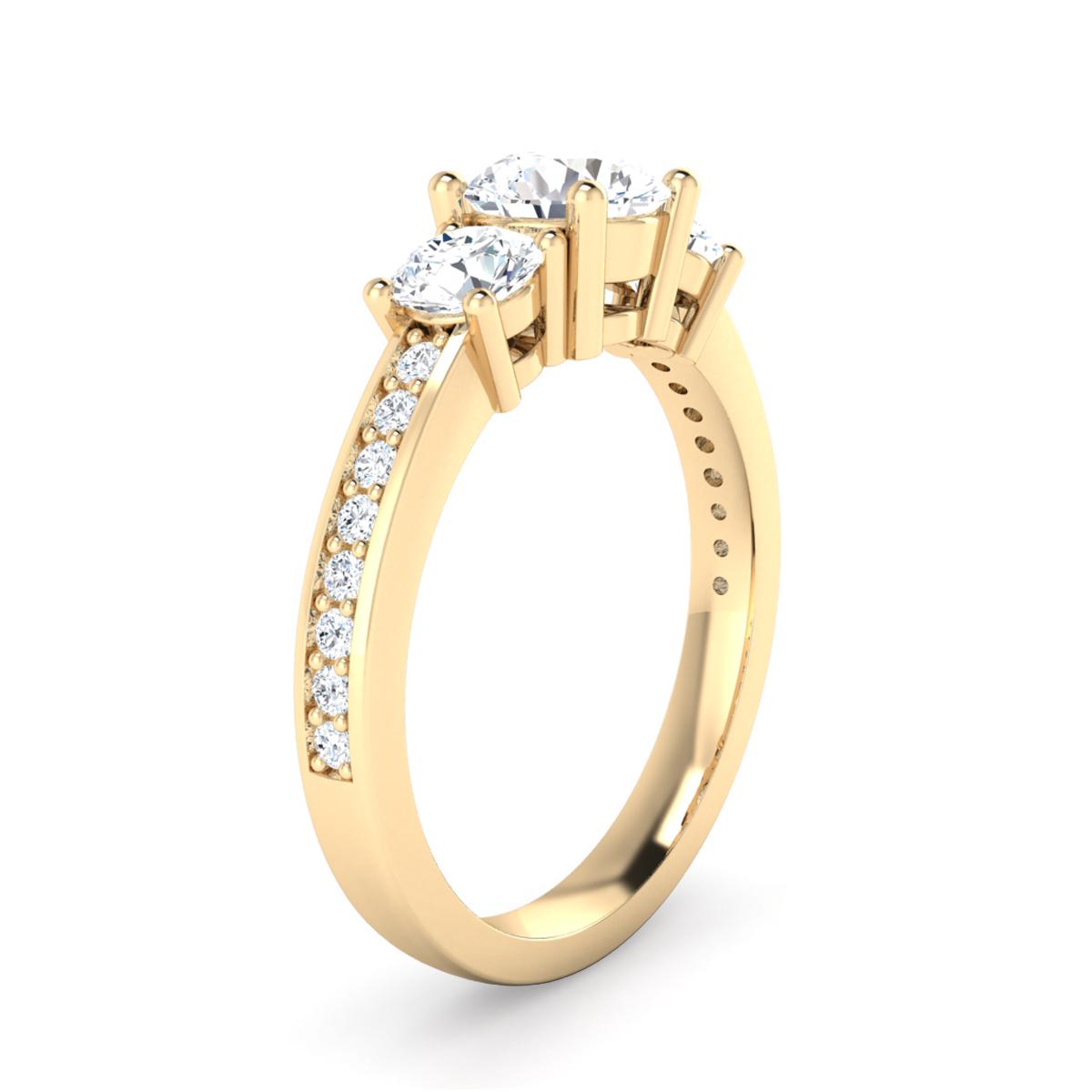 Kayal in 18k Yellow Gold — view 3