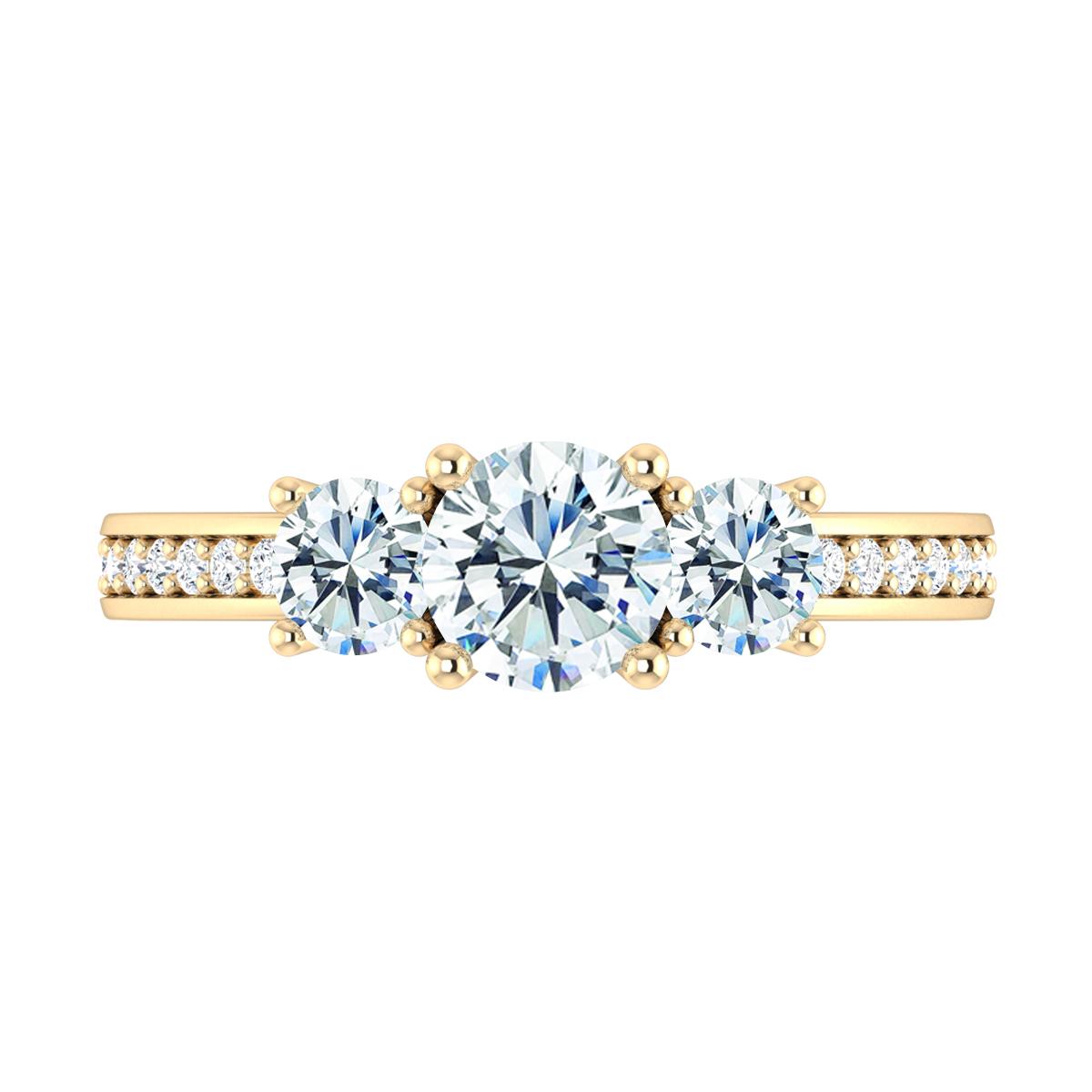 Kayal in 18k Yellow Gold — view 5