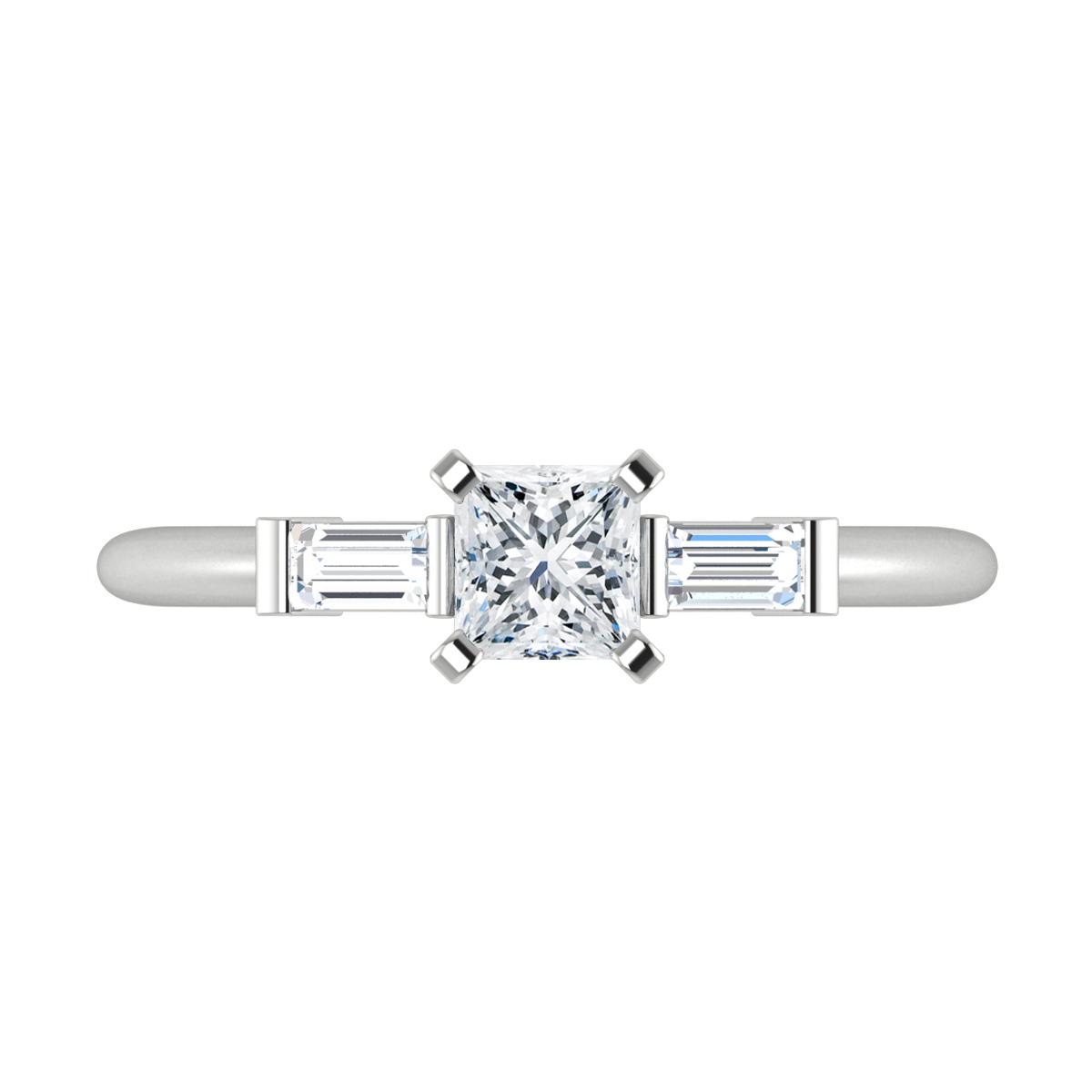 Lavi in 18k White Gold — view 5