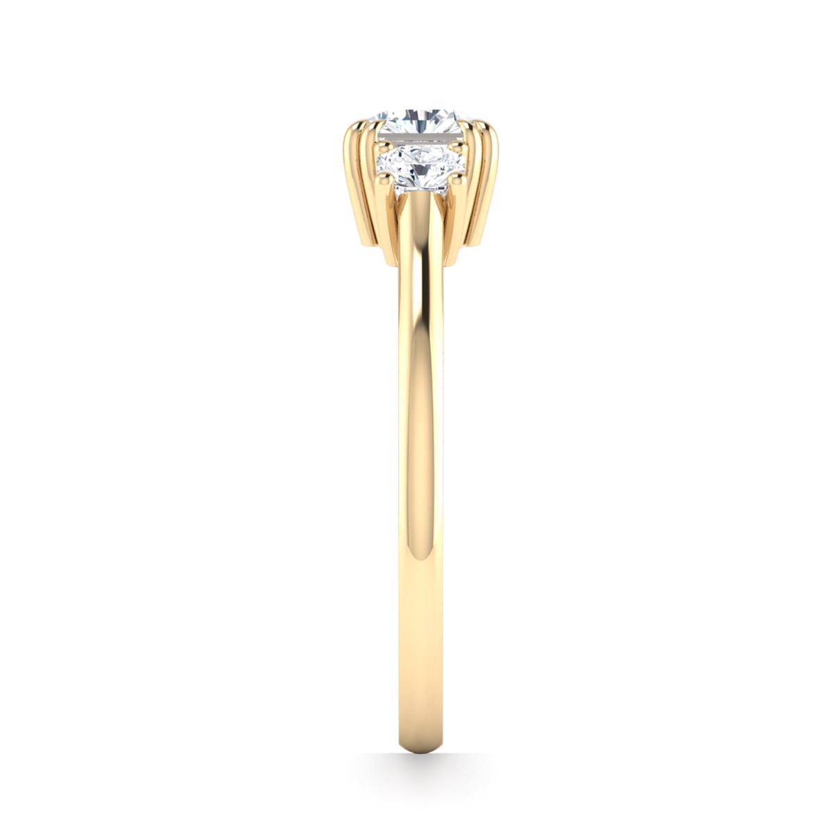 Lidiya in 18k Yellow Gold — view 4