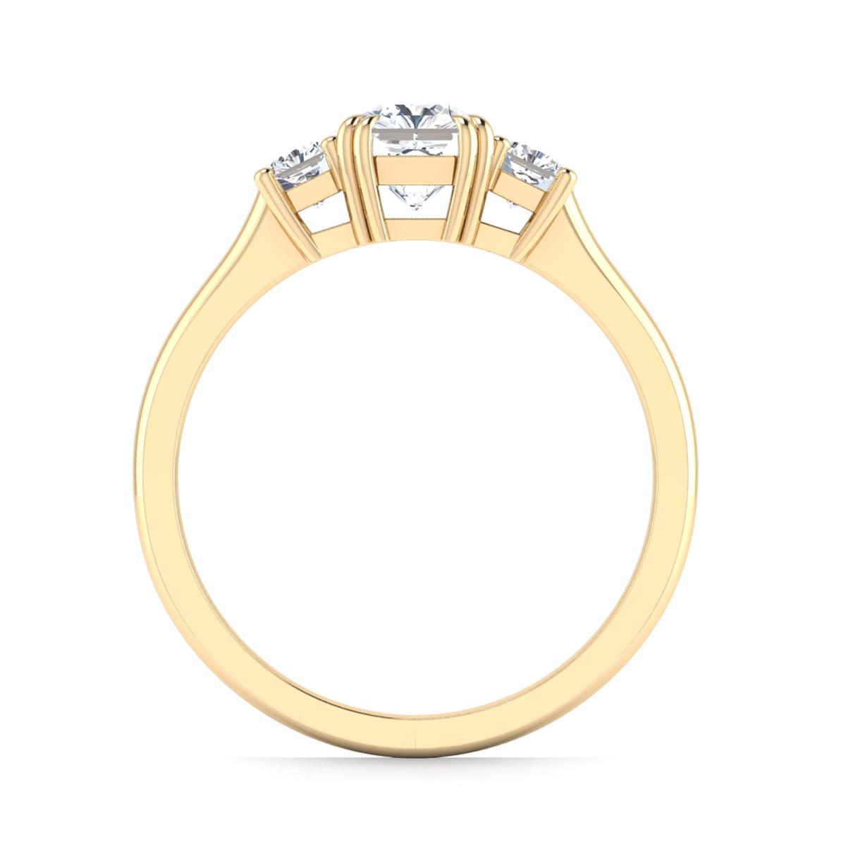 Lidiya in 18k Yellow Gold — view 2