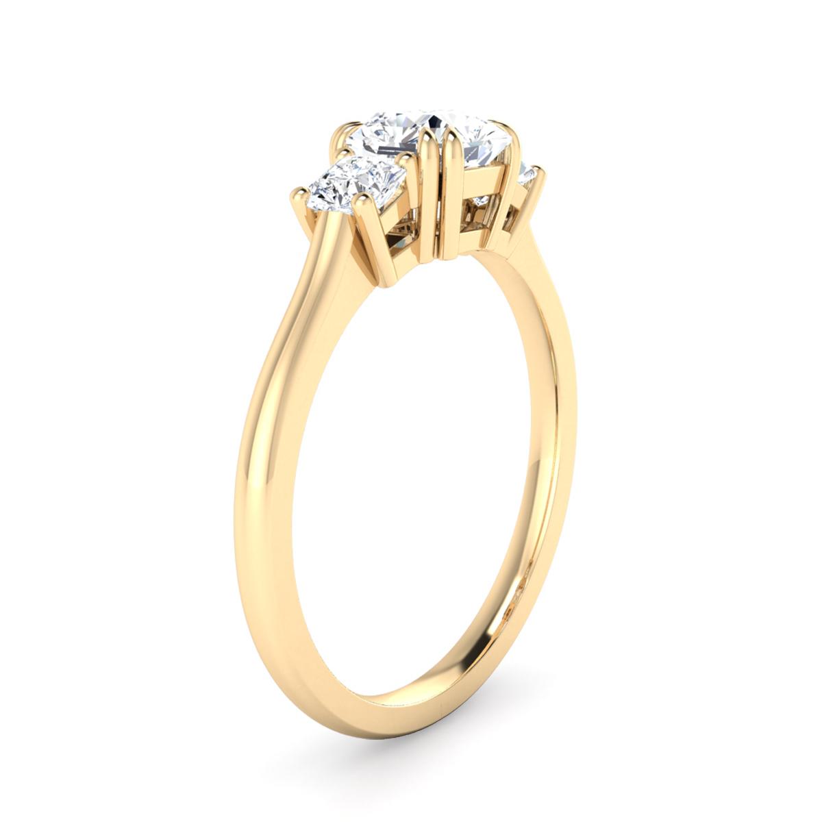 Lidiya in 18k Yellow Gold — view 3
