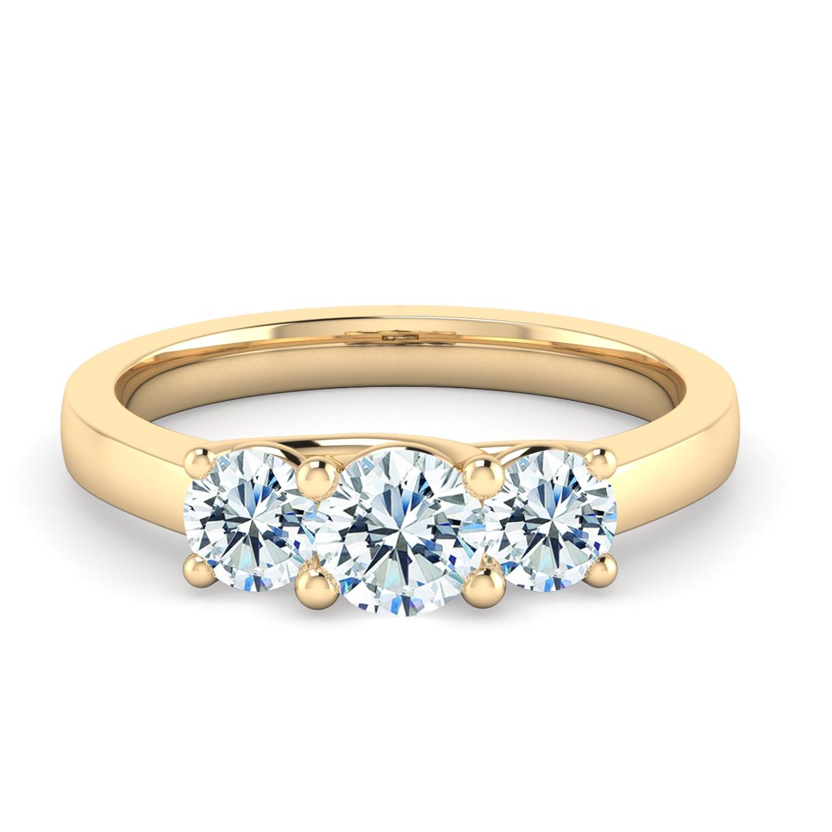 Maddison in 18k Yellow Gold