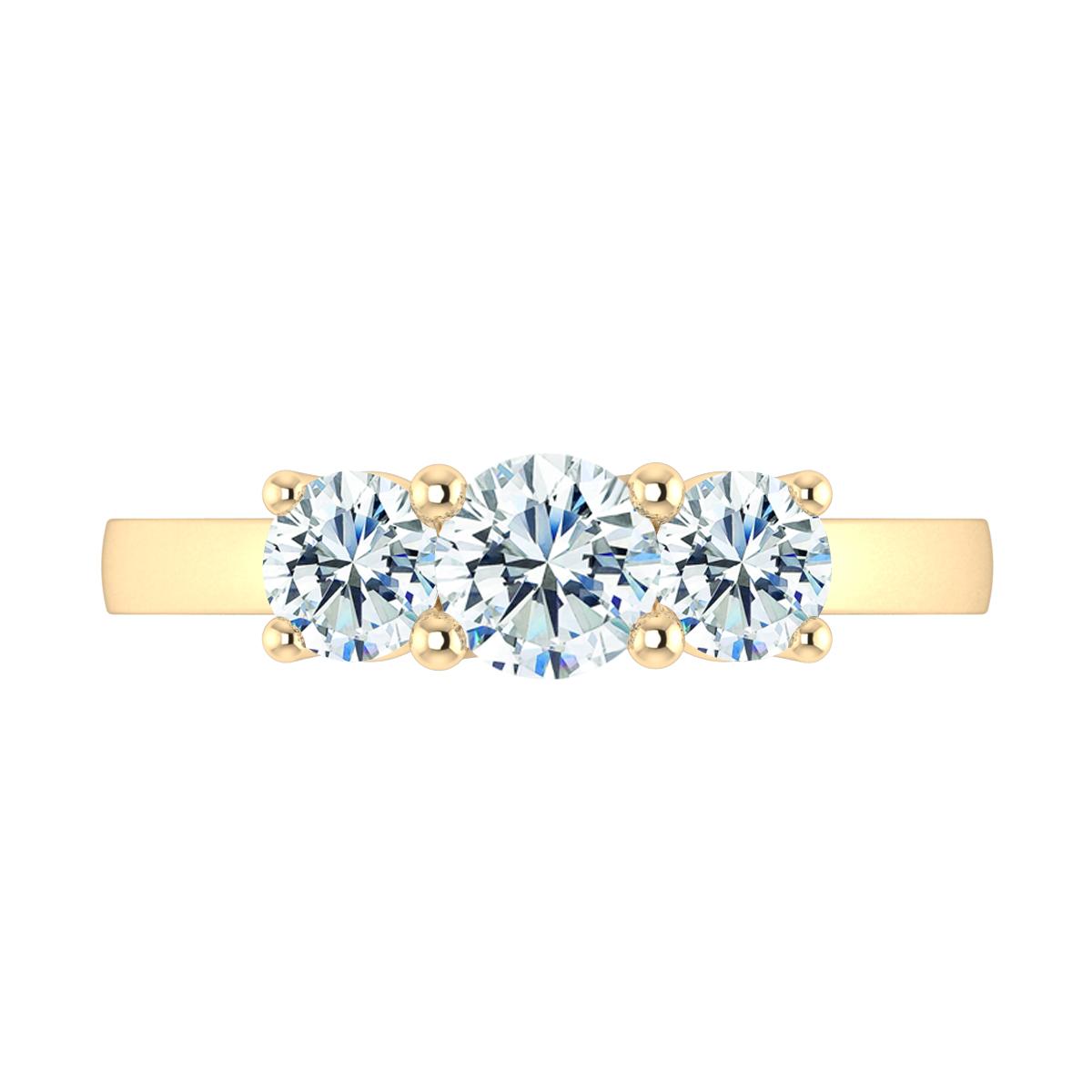 Maddison in 18k Yellow Gold — view 5
