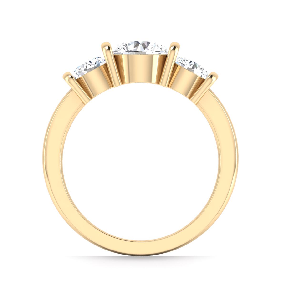 Marian in 18k Yellow Gold — view 2