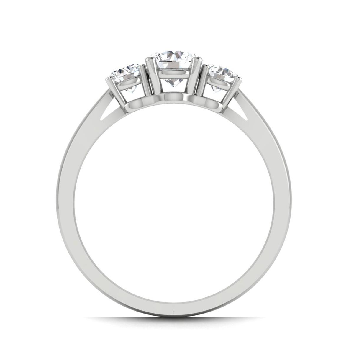 Paige in 18k White Gold — view 2
