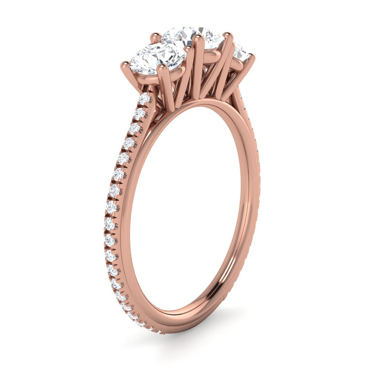 Radka in 18k Rose Gold — view 3