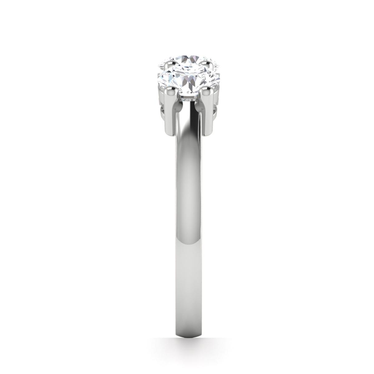 Rebecca in 18k White Gold — view 4