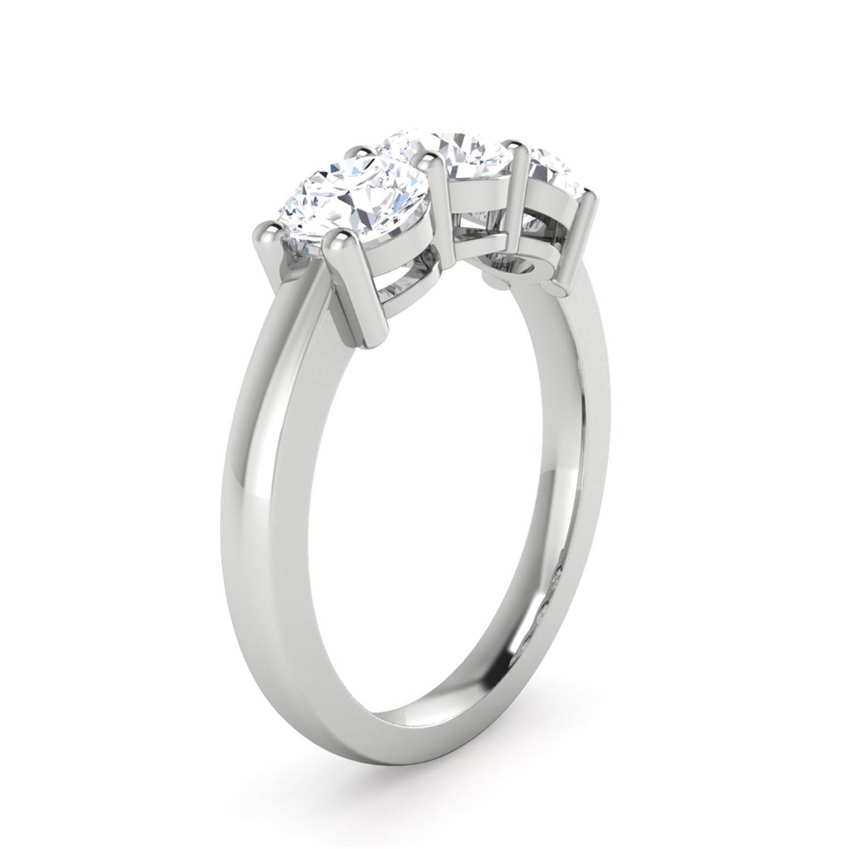 Rebecca in 18k White Gold — view 3