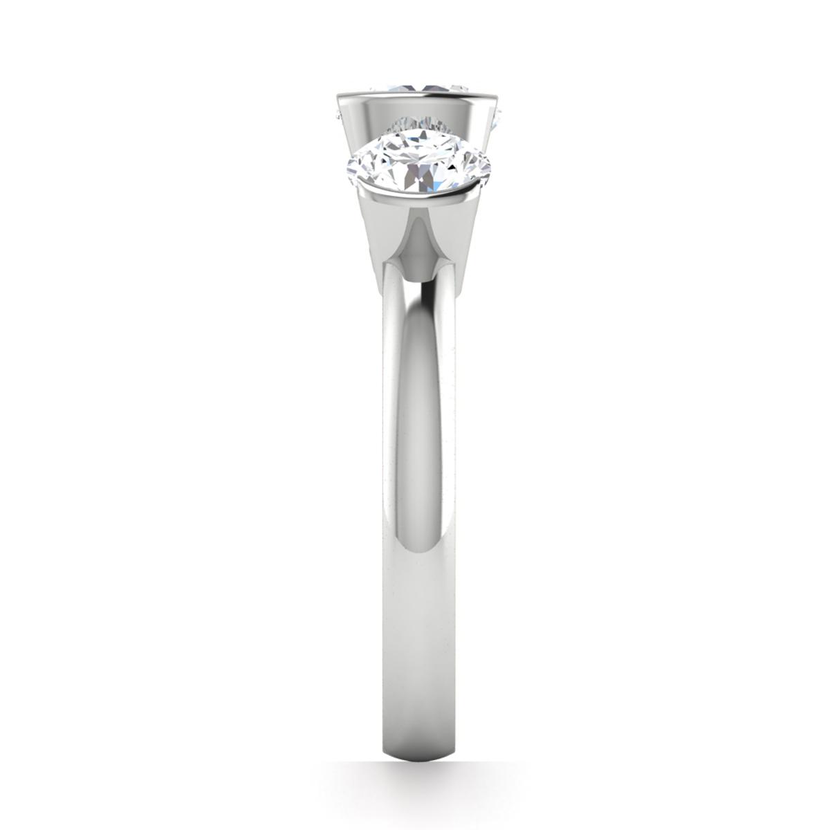River in 18k White Gold — view 4