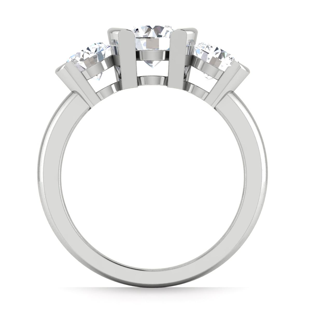 River in 18k White Gold — view 2