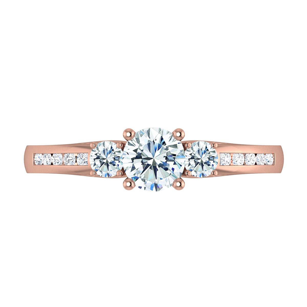 Scarlett in 18k Rose Gold — view 5