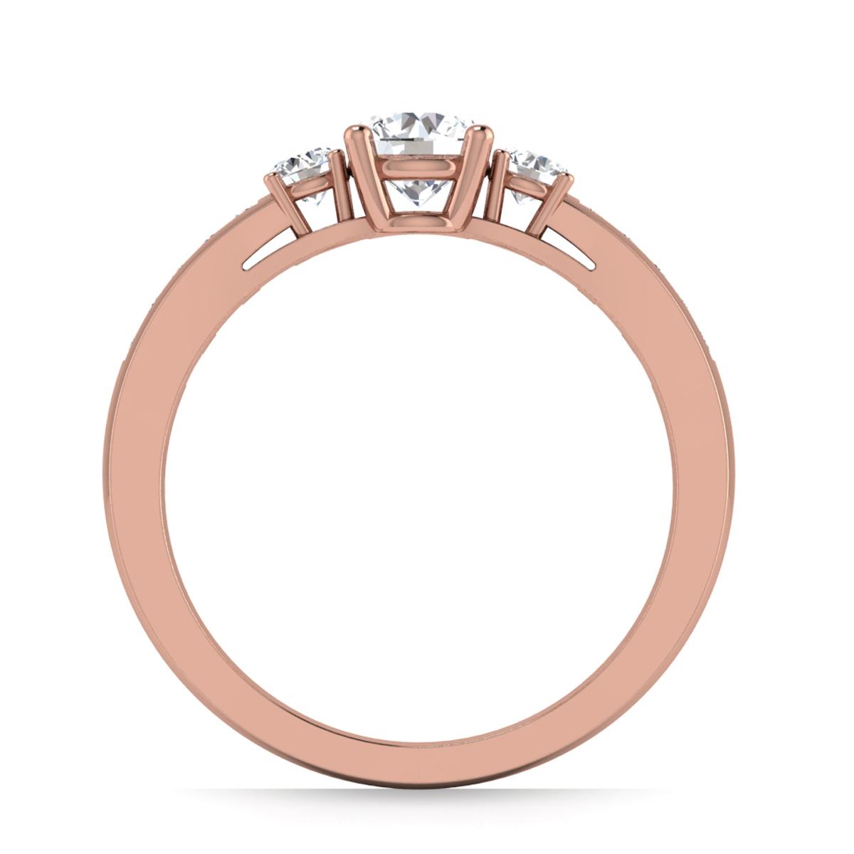 Scarlett in 18k Rose Gold — view 2