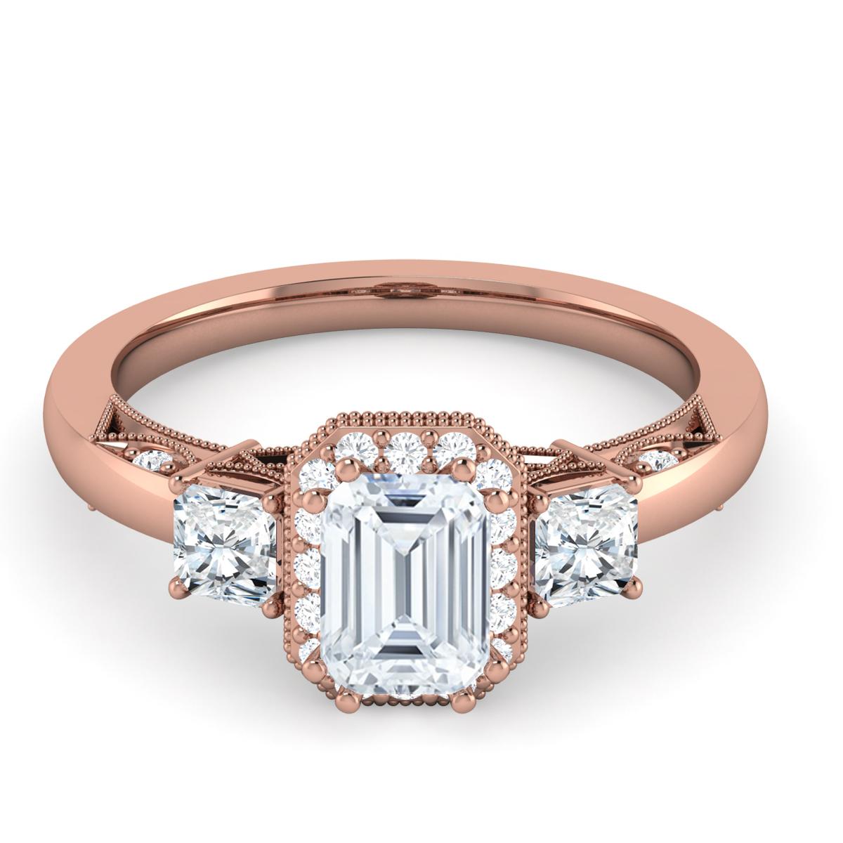 Zara in 18k Rose Gold