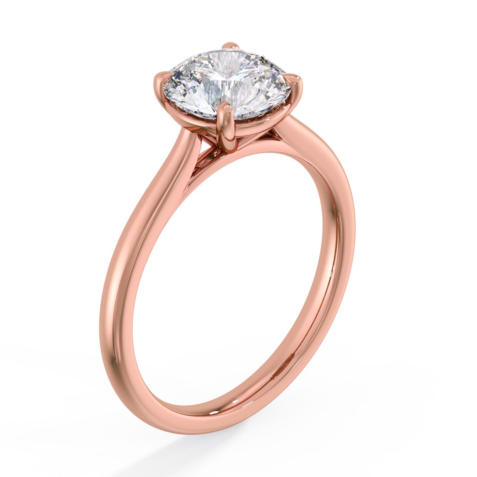 Janine in 18k Rose Gold — view 2