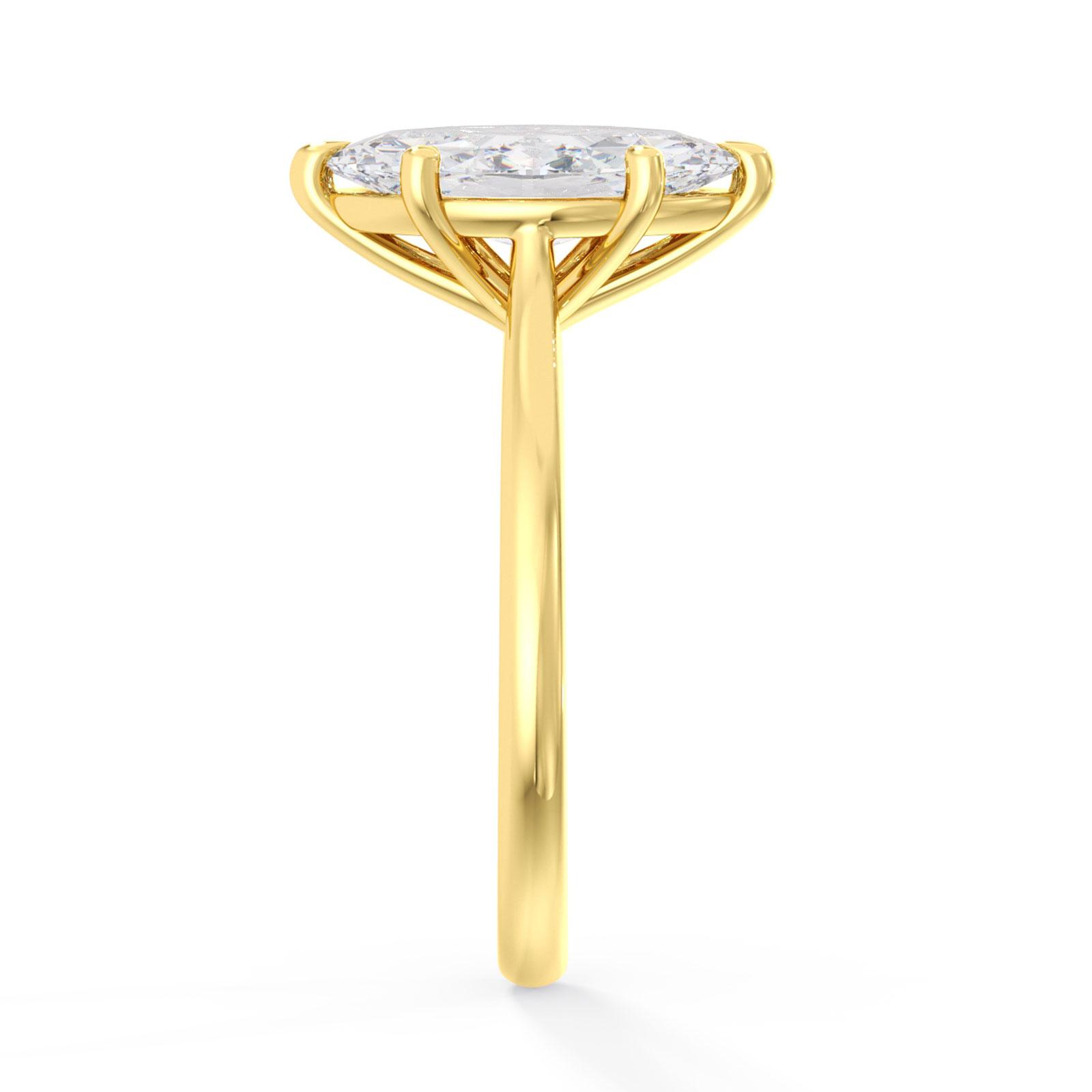Sammy in 18k Yellow Gold — view 4